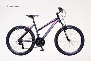 Felnőtt kerékpár - Neuzer Mistral 50 noi fekete szurke magenta